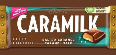 New Product Alert: Caramilk Salted Family Bar!