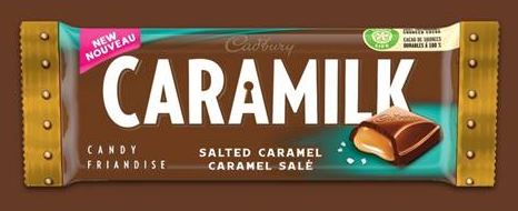New Product Alert: Caramilk Salted Family Bar!